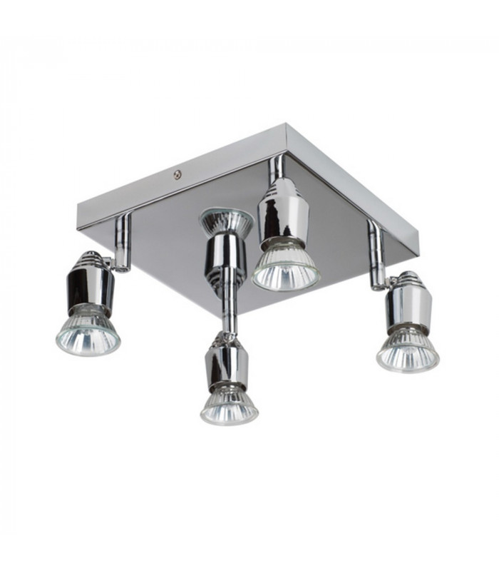 Bomba 4 Light Spotlight Clusters Chrome