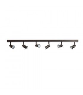 Bomba 6 Light Spotlight Bar Bronze