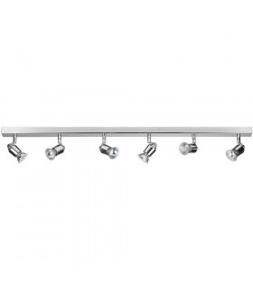 Bomba 6 Light Spotlight Bar Chrome