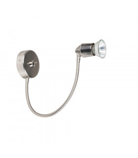Bomba Reading Light Satin Nickel