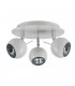 Rocca 3 Light Spotlight Clusters Glossy White