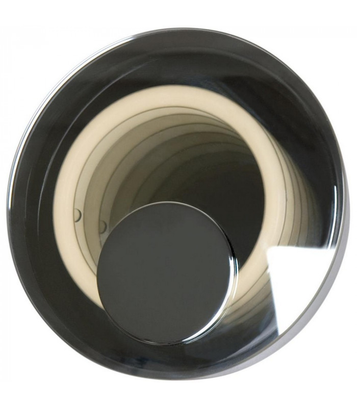 Flush Wall Light Chrome G10Q Bulb