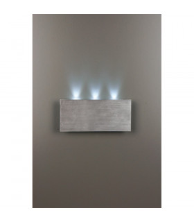 Guideme 3 Light Wall Uplight Aluminum