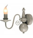 Brugge Candle Wall Light Gray