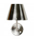 Jin Wall Lamp With Shade Satin Nickel