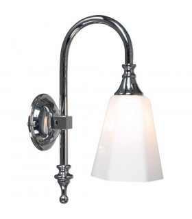 Classic Bathroom Wall Light Chrome IP44