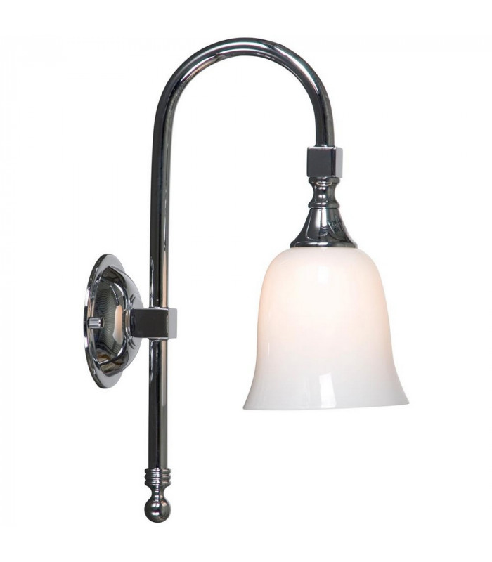 Classic Bathroom Wall Light Chrome IP44
