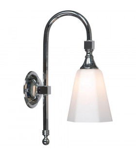 Classic Bathroom Wall Light Chrome IP44
