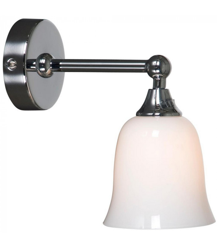 Classic Bathroom Wall Light Chrome IP44