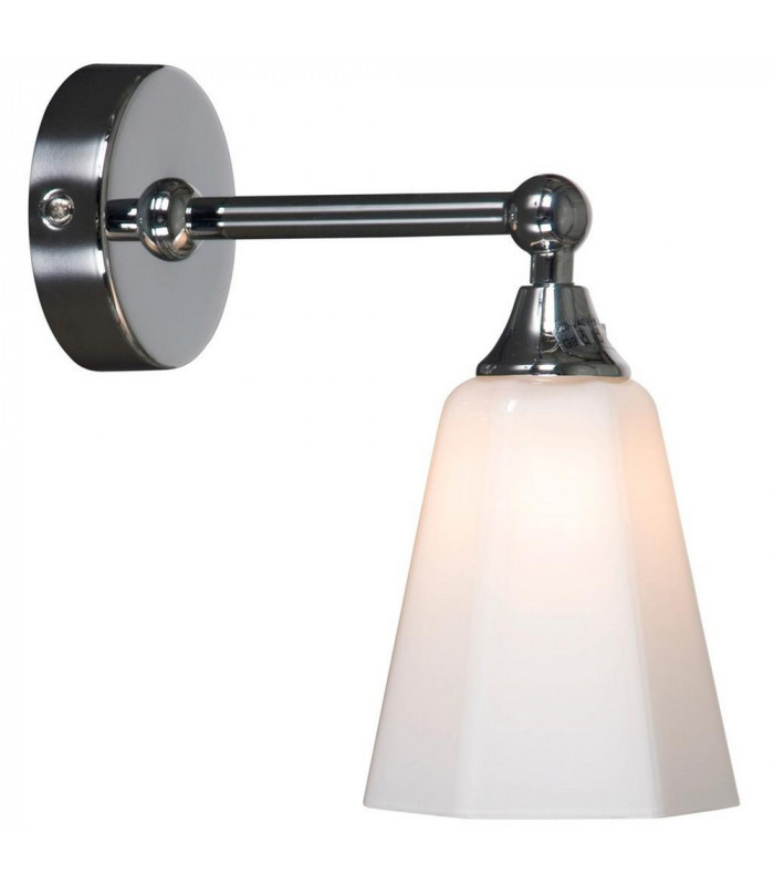 Classic Bathroom Wall Light Chrome IP44