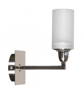 Classic Bathroom Wall Light Satin Nickel IP44