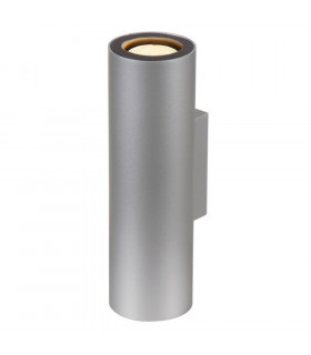 Barro Up & Down Wall Light Silver