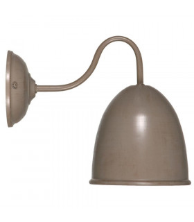 Pharmacy Dome Wall Light Pale Taupe