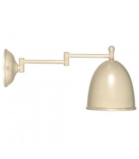 Pharmacy Dome Wall Light Ivory
