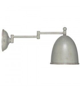 Pharmacy Dome Wall Light Gray