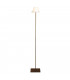 Virgin Floor Lamp With Tapered Shade Bronze