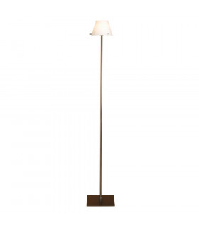 Virgin Floor Lamp With Tapered Shade Bronze