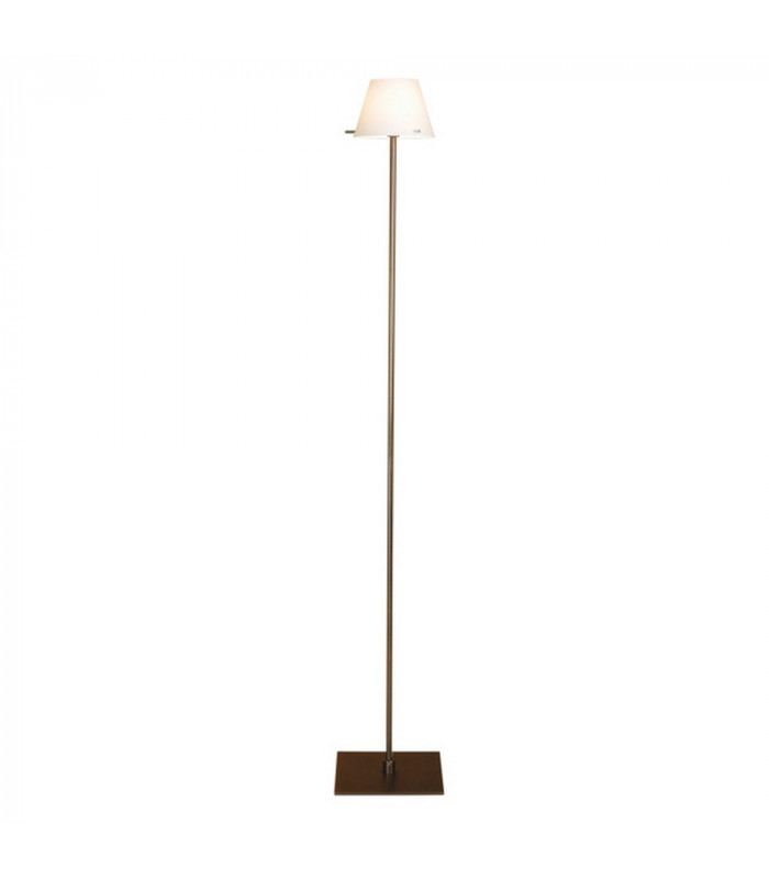 Virgin Floor Lamp With Tapered Shade Bronze