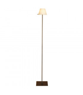 Virgin Floor Lamp With Tapered Shade Bronze