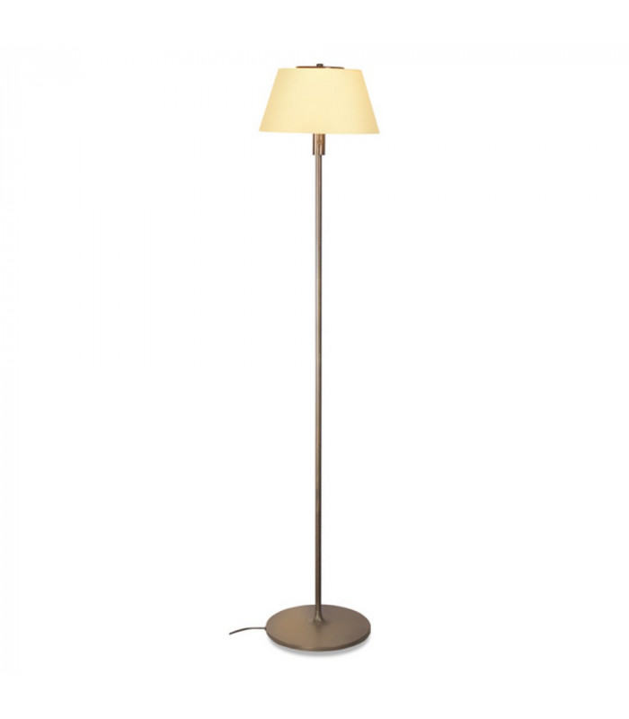 Brezil Floor Lamp With Tapered Shade Bronze