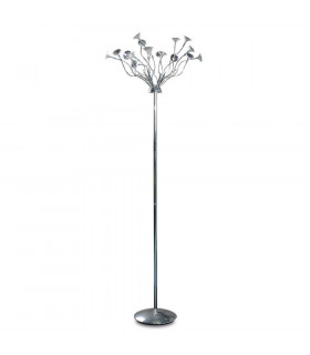 Minisounds Multi Arm Floor Lamp Chrome