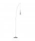 Ice Floor Lamp Satin Nickel