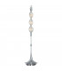 Wireball Floor Lamp Satin Nickel