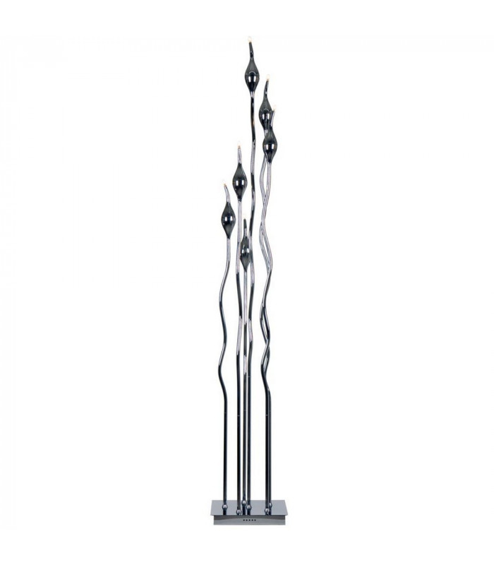Snow Multi Arm Floor Lamp Chrom