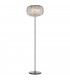 Ice Glass & Crystal Lamp Chrome