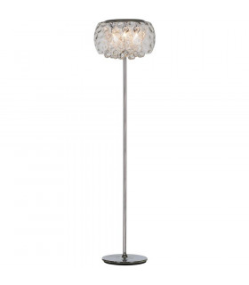 Ice Glass & Crystal Lamp Chrome