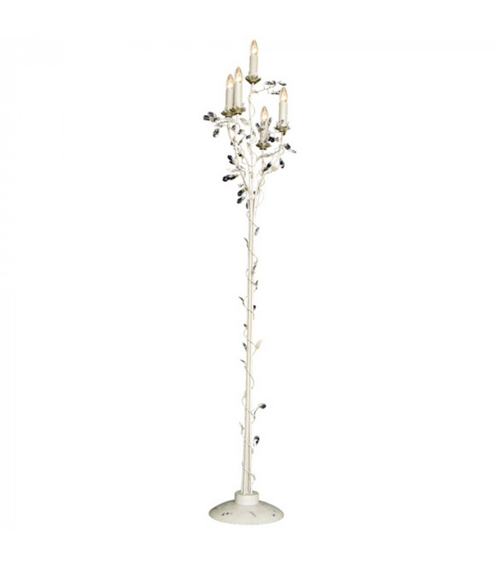 Chelange 5 Light Multi Arm Floor Lamp Cream