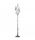 Chelange 5 Light Multi Arm Floor Lamp Brushed Silver