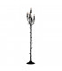 Chelange 5 Light Multi Arm Floor Lamp Black