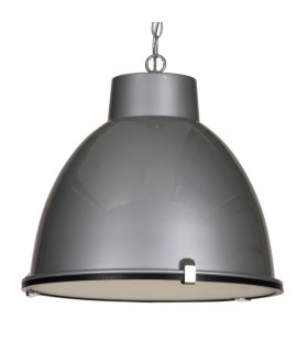 Hangar Dome Pendant Ceiling Lights Silver