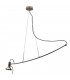 Parrot Pendant Ceiling Light Chrome