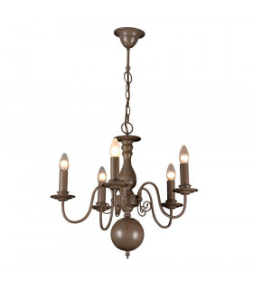 Brugge Multi Arm Chandeliers Pale Taupe