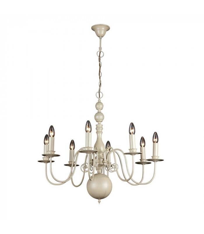 Brugge Multi Arm Chandeliers Ivory