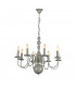 Brugge Multi Arm Chandeliers Gray