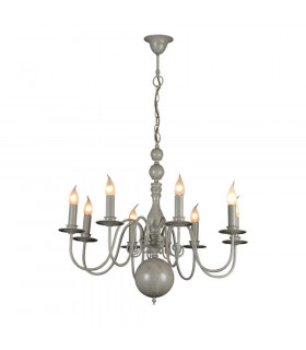 Brugge Multi Arm Chandeliers Gray