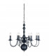 Brugge Multi Arm Chandeliers Lead