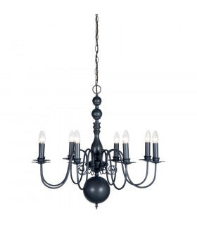 Brugge Multi Arm Chandeliers Lead