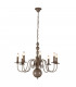 Brugge Multi Arm Chandeliers Pale Taupe
