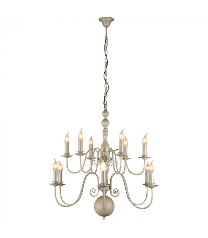 Brugge Multi Arm Chandeliers Ivory