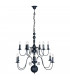 Brugge Multi Arm Chandeliers Lead