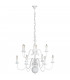 Brugge Multi Arm Chandeliers Glossy White