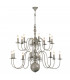 Brugge Multi Arm Chandeliers Gray