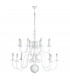 Brugge Multi Arm Chandeliers Glossy White