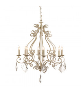 Barozzi Multi Arm Chandeliers Ivory