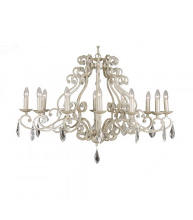 Barozzi Multi Arm Chandeliers Ivory