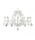 Barozzi Multi Arm Chandeliers Glossy White
